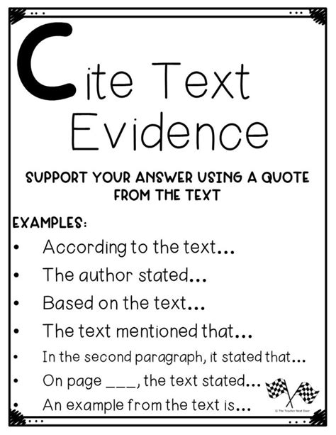 citing textual evidence worksheet 9th grade